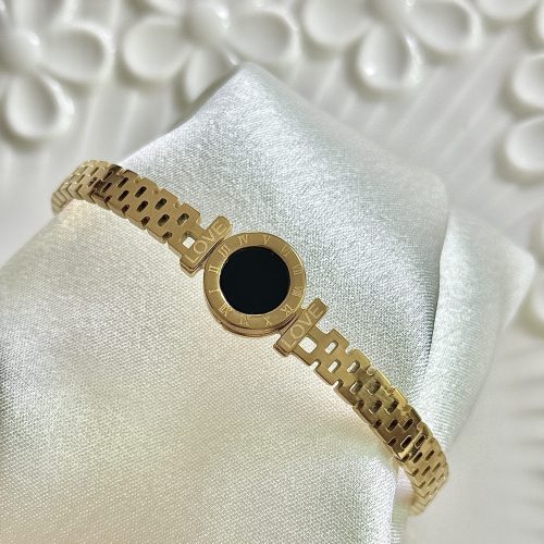18k gold high-end non-fading stainless steel scale bracelet