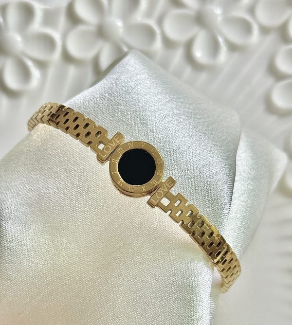 18k gold high-end non-fading stainless steel scale bracelet