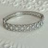 18K platinum-plated vintage palace bracelet
