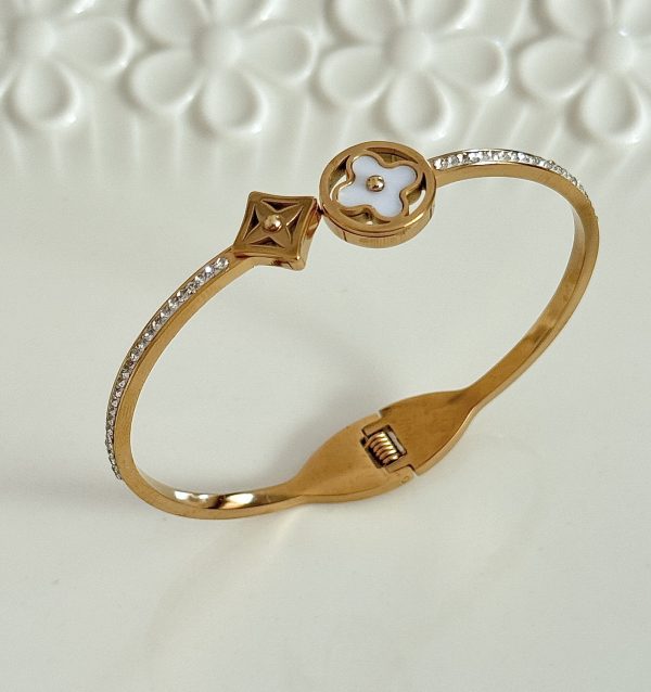 18K Grace Clover Bracelet