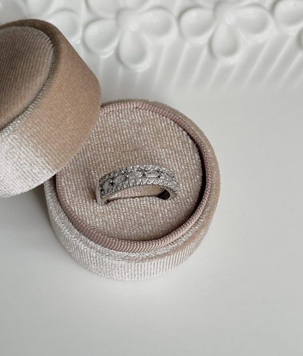 Princess Series Engagement Ring Marquise Zircon Ring