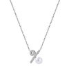 s925 sterling silver 100% love necklace